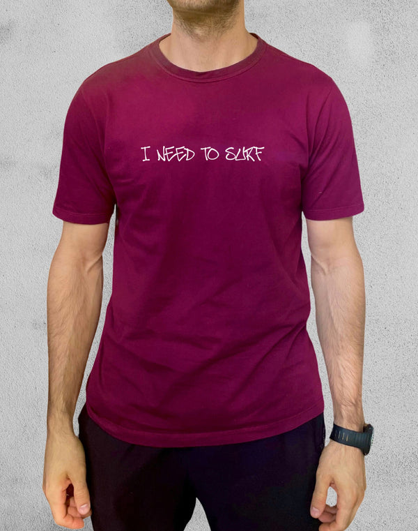 Camiseta Surf Yeew "I Need To Surf"