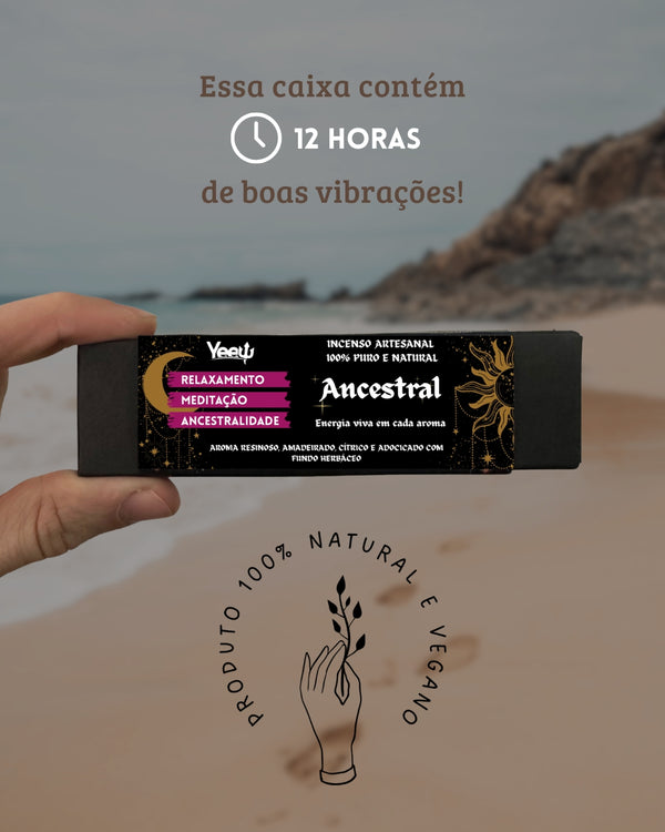 Incenso Yeew Ancestral - 100% Natural e Artesanal