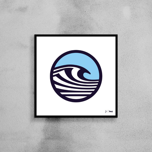 Quadro Surf Yeew "Barrel Effect"