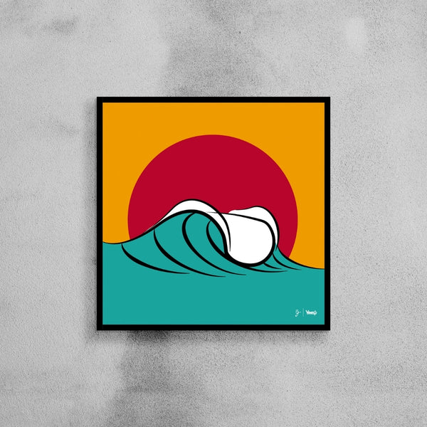 Quadro Surf Yeew "Casca Grossa"