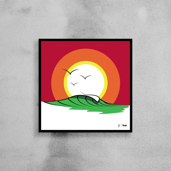 Quadro Surf Yeew "Em Equilíbrio"
