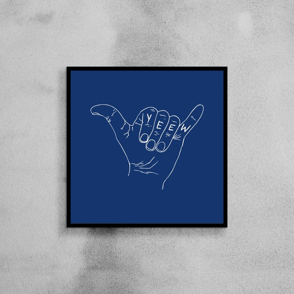 Quadro Surf Yeew "Hand"