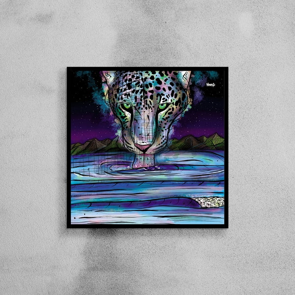 Quadro Surf Yeew "Jungle Waves"
