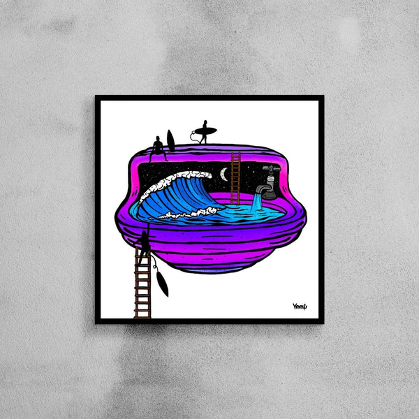 Quadro Surf Yeew "Sea Sink"
