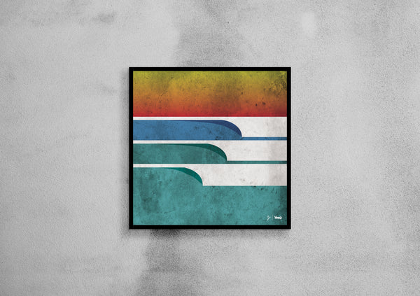 Quadro Surf Yeew "As Linhas"