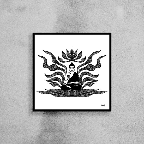 Quadro Surf Yeew "Buda"