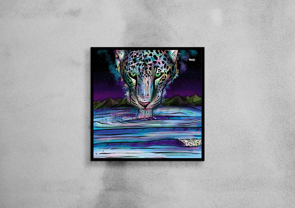 Quadro Surf Yeew "Jungle Waves"